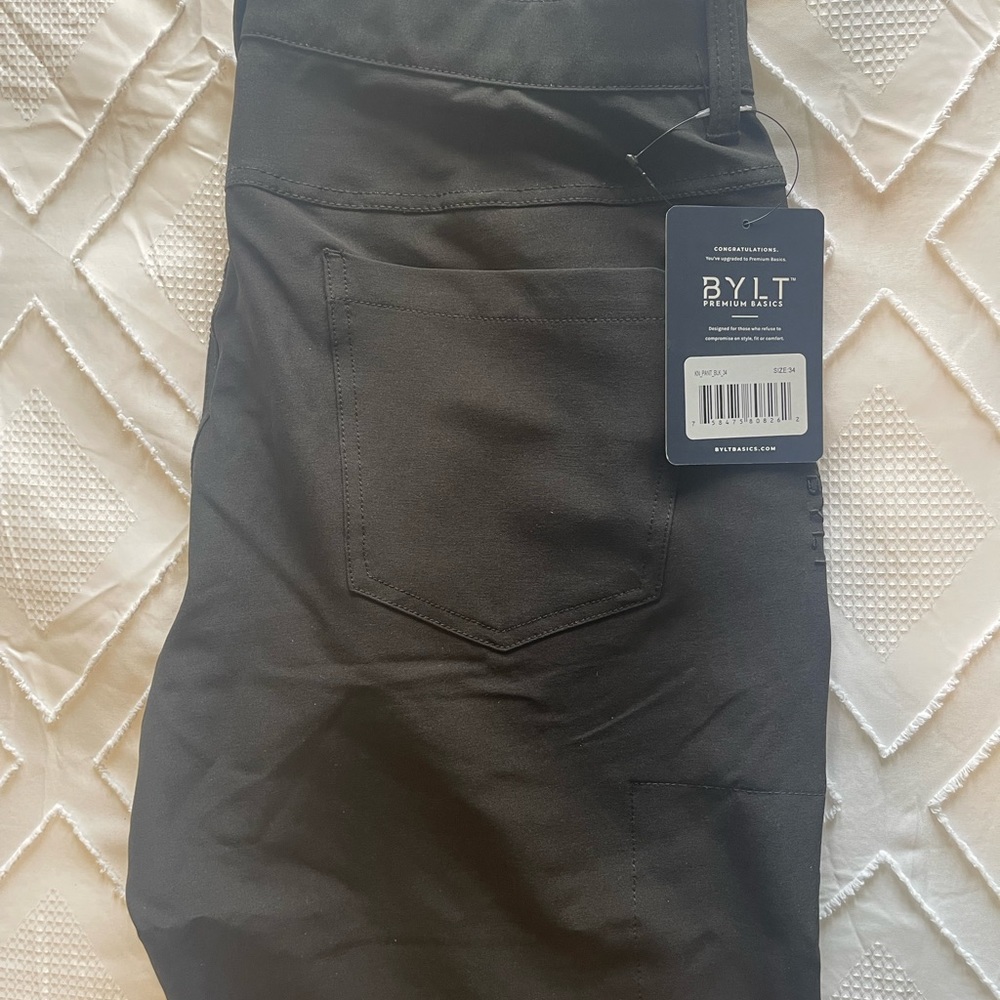 Men’s black Bylt pants - Picture 2 of 6